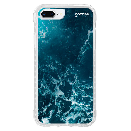 Capinha para celular Ondas do Oceano Customizável