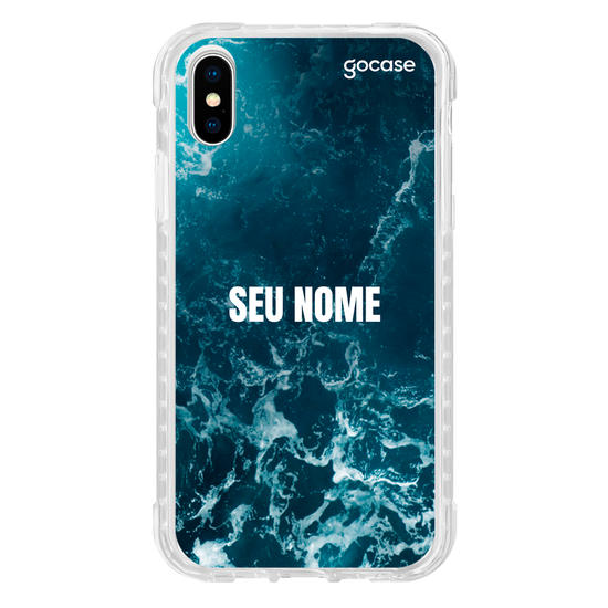 Capinha para celular Ondas do Oceano Customizável
