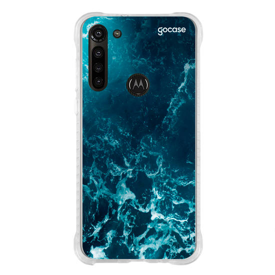 Capinha para celular Ondas do Oceano Customizável