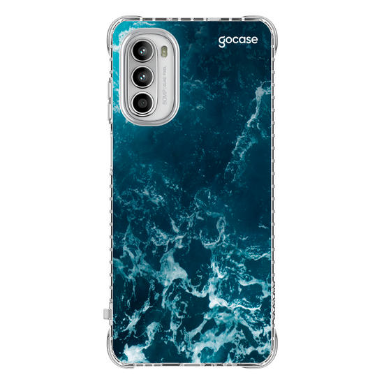 Capinha para celular Ondas do Oceano Customizável