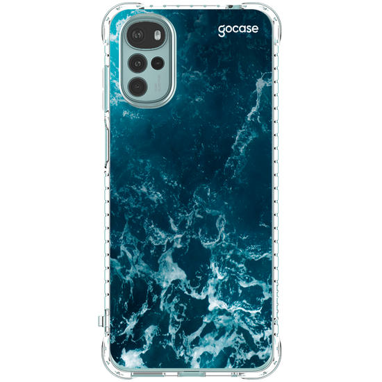 Capinha para celular Ondas do Oceano Customizável