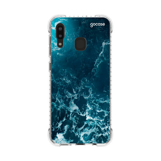 Capinha para celular Ondas do Oceano Manuscrita