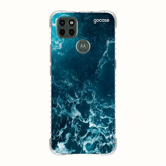 Capinha para celular Ondas do Oceano Manuscrita
