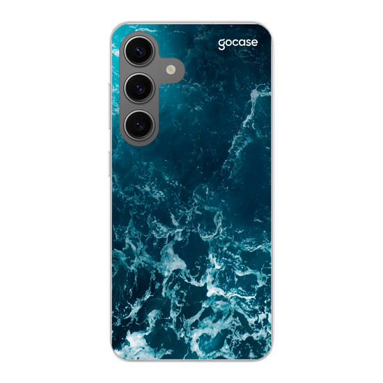 Ocean Waves Handwritten Phone Case