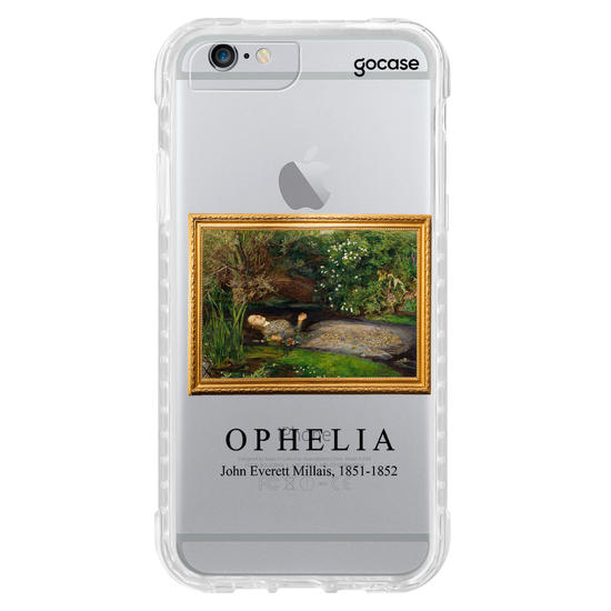 Capinha para celular  Millais - Ophelia Pintura