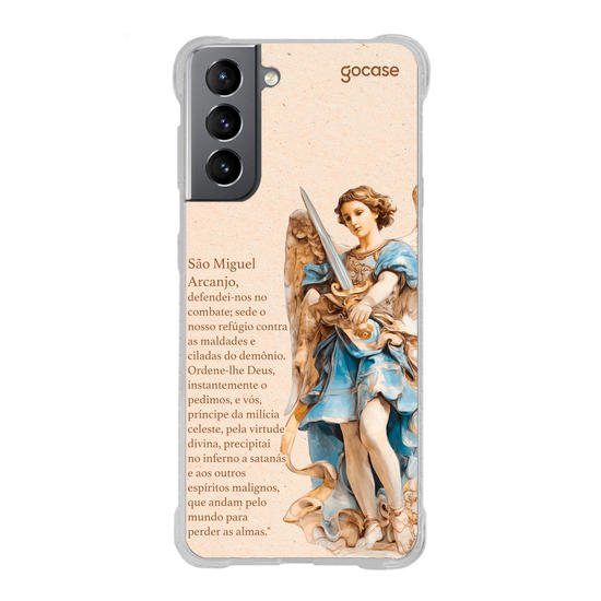 Capinha para celular  Oração de São Miguel Arcanjo