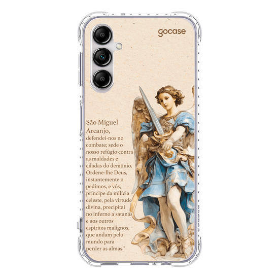 Capinha para celular  Oração de São Miguel Arcanjo