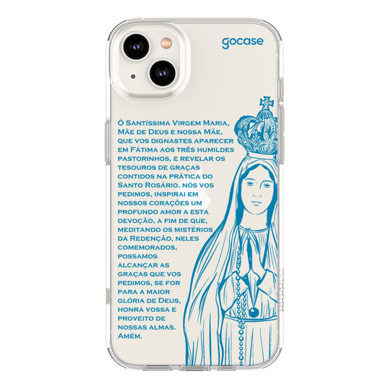Capinha para celular  Oração Nossa Senhora de Fátima