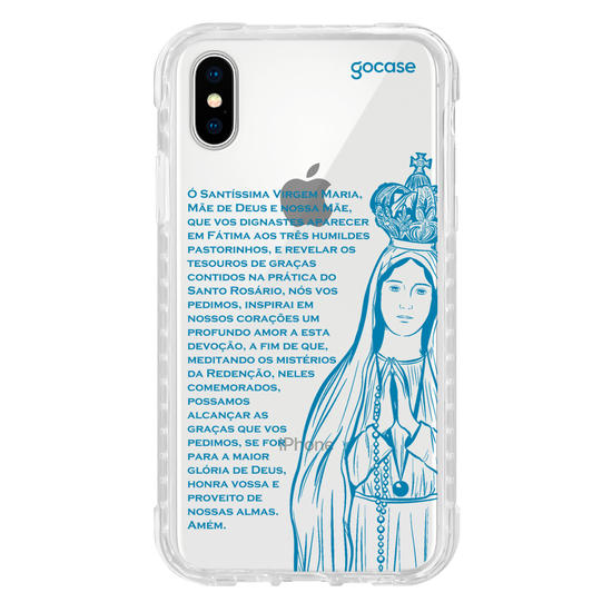 Capinha para celular  Oração Nossa Senhora de Fátima