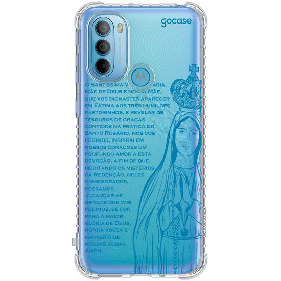 Capinha para celular  Oração Nossa Senhora de Fátima