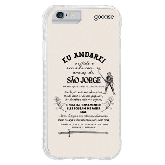 Capinha para celular Oração para São Jorge Capinha para celular Oração para São Jorge