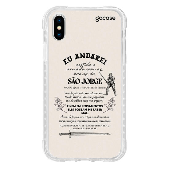 Capinha para celular Oração para São Jorge