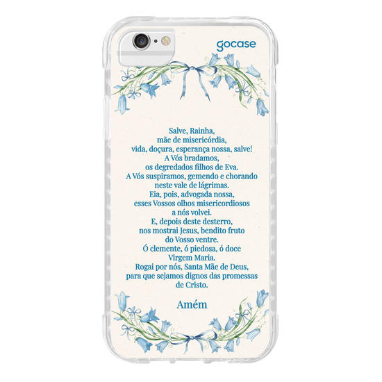 Capinha para celular  Oração Salve Rainha