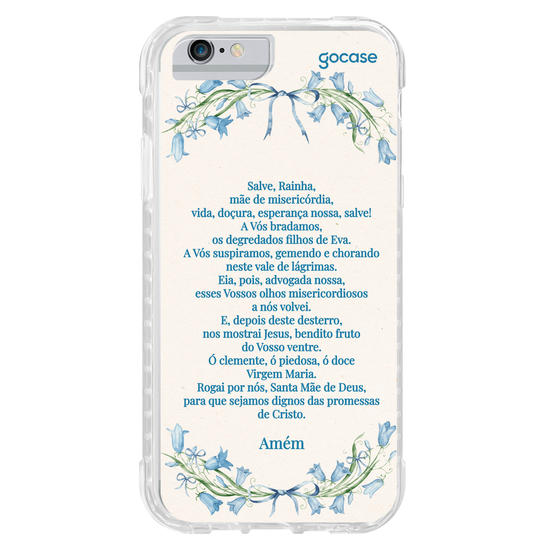 Capinha para celular  Oração Salve Rainha