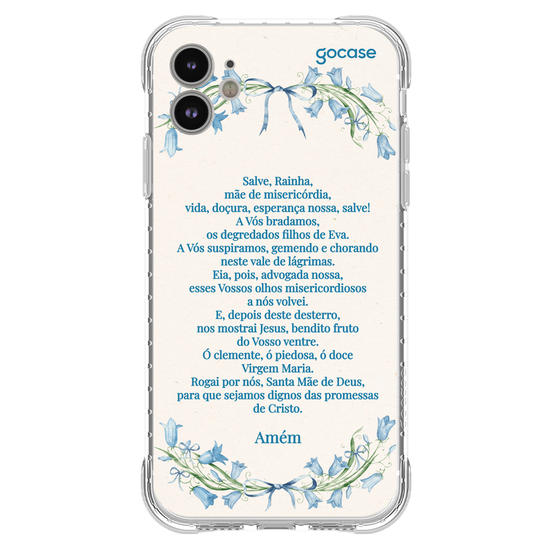 Capinha para celular  Oração Salve Rainha