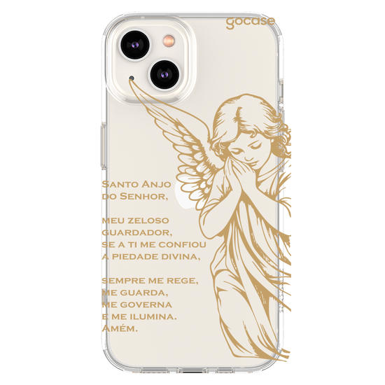 Capinha para celular  Oração Santo Anjo