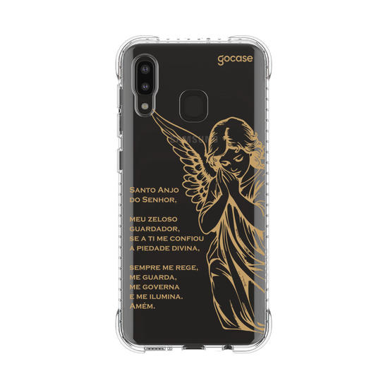 Capinha para celular  Oração Santo Anjo