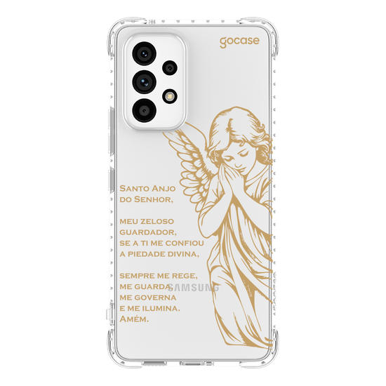 Capinha para celular  Oração Santo Anjo