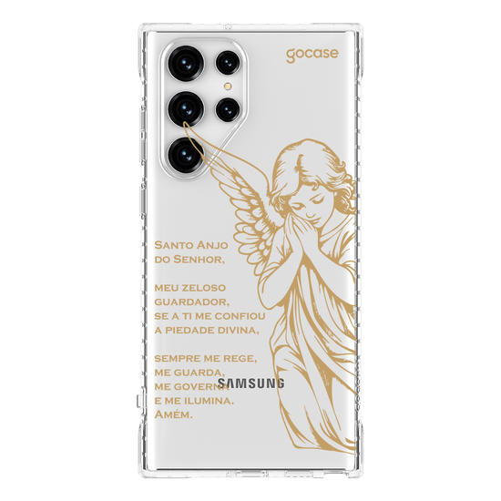 Capinha para celular  Oração Santo Anjo