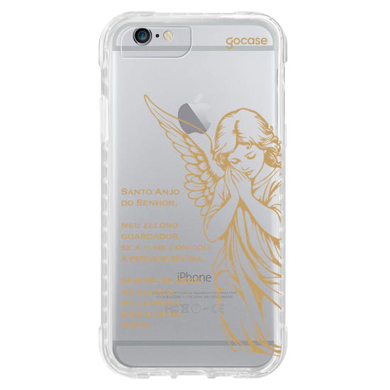 Capinha para celular  Oração Santo Anjo
