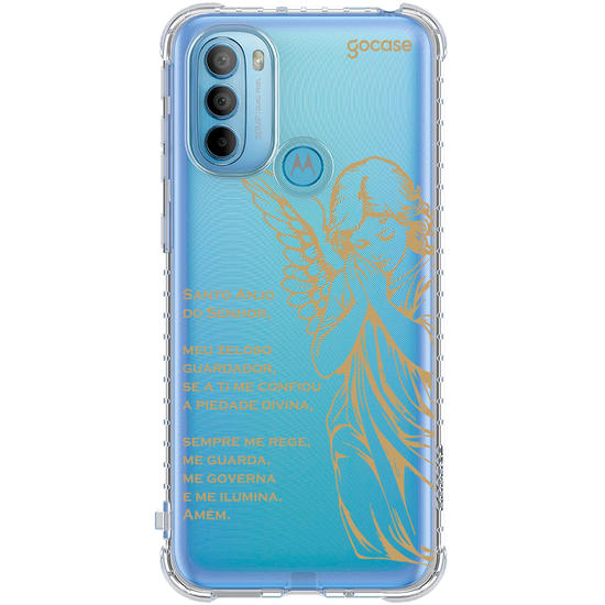 Capinha para celular  Oração Santo Anjo