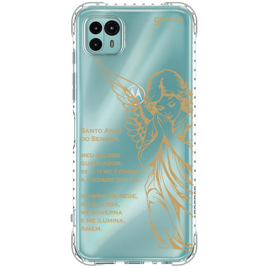 Capinha para celular  Oração Santo Anjo