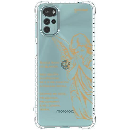 Capinha para celular  Oração Santo Anjo
