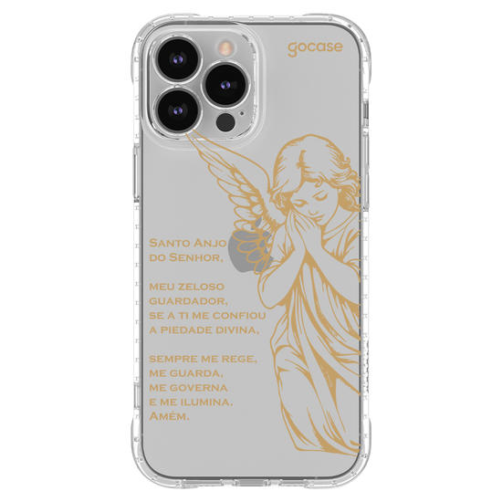 Capinha para celular  Oração Santo Anjo