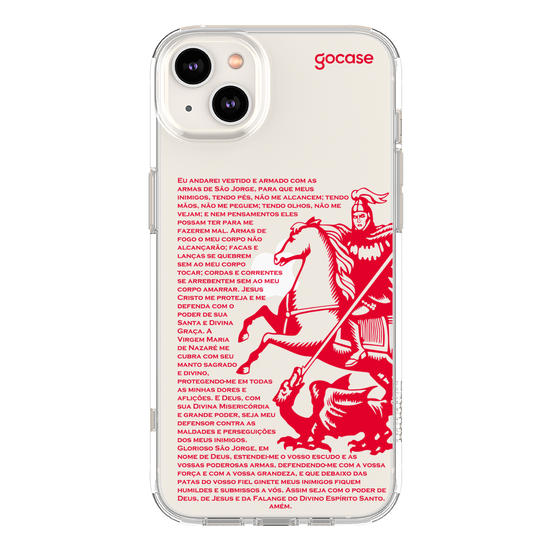 Capinha para celular  Oração São Jorge