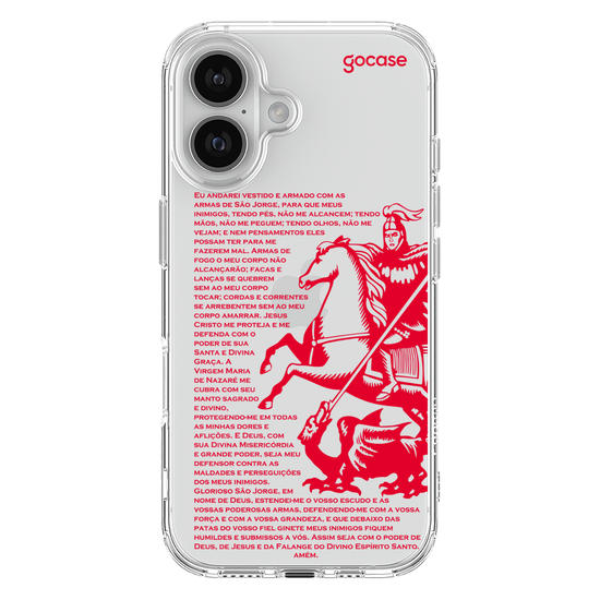Capinha para celular  Oração São Jorge