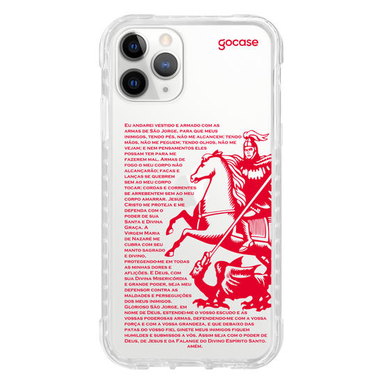 Capinha para celular  Oração São Jorge