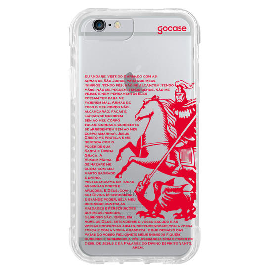 Capinha para celular  Oração São Jorge
