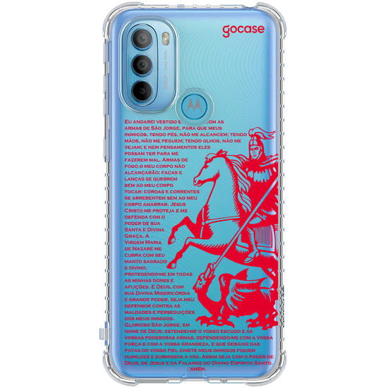 Capinha para celular  Oração São Jorge
