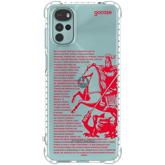 Capinha para celular  Oração São Jorge