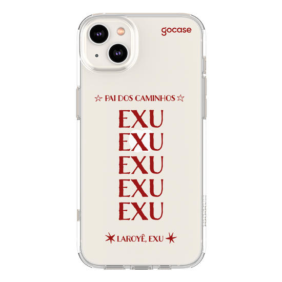 Capinha para celular  Lettering Orixás - Exu