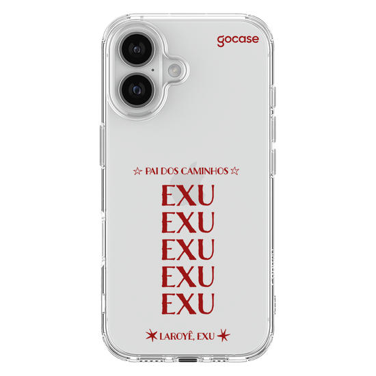 Capinha para celular  Lettering Orixás - Exu