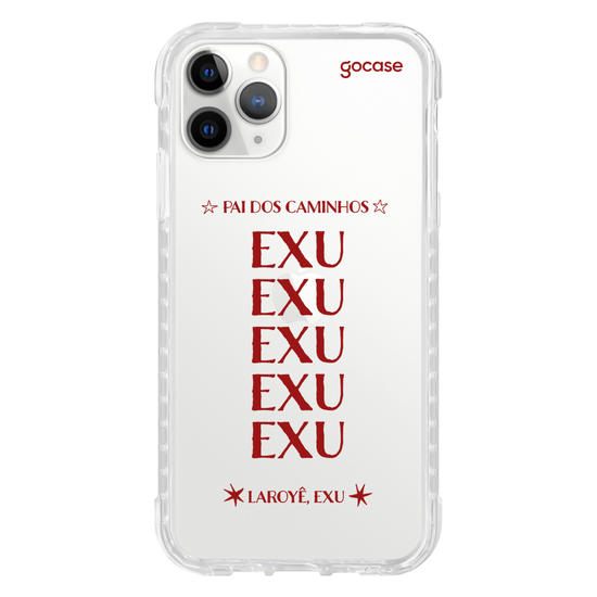 Capinha para celular  Lettering Orixás - Exu