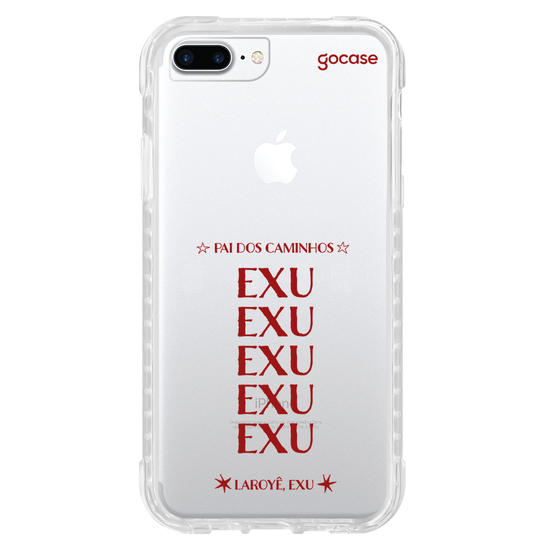 Capinha para celular  Lettering Orixás - Exu