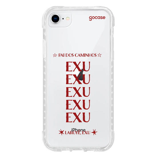 Capinha para celular  Lettering Orixás - Exu