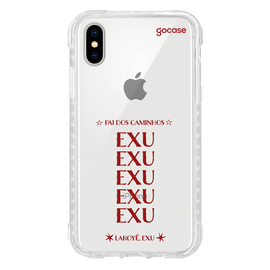 Capinha para celular  Lettering Orixás - Exu