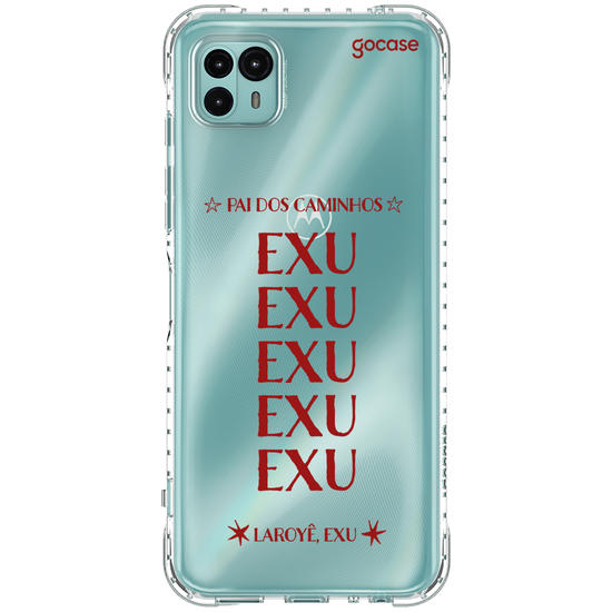 Capinha para celular  Lettering Orixás - Exu