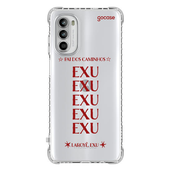 Capinha para celular  Lettering Orixás - Exu