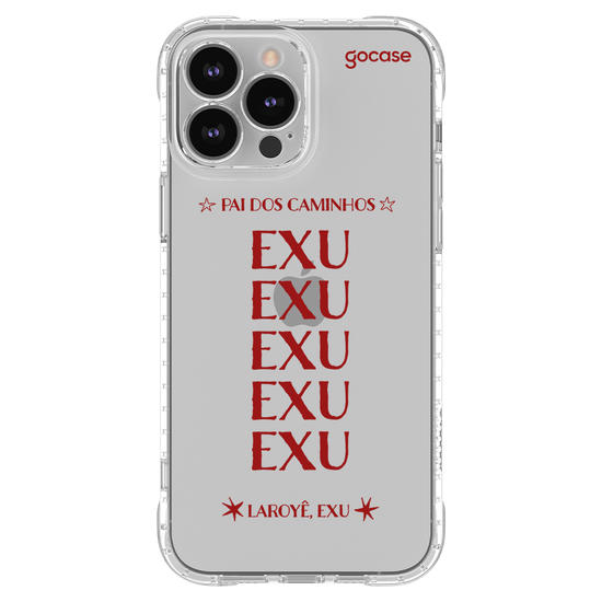 Capinha para celular  Lettering Orixás - Exu