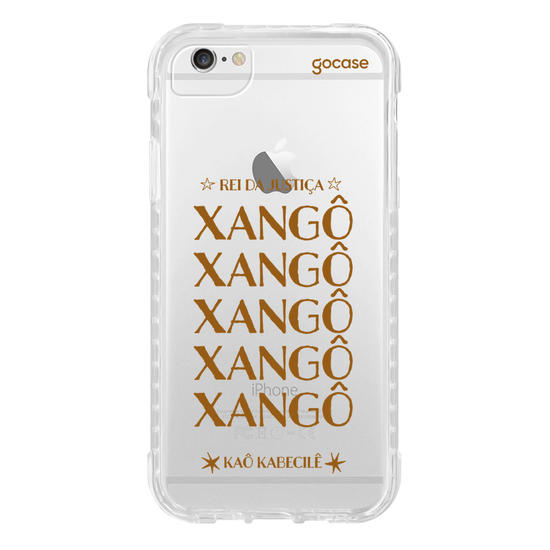 Capinha para celular  Lettering Orixás - Xangô