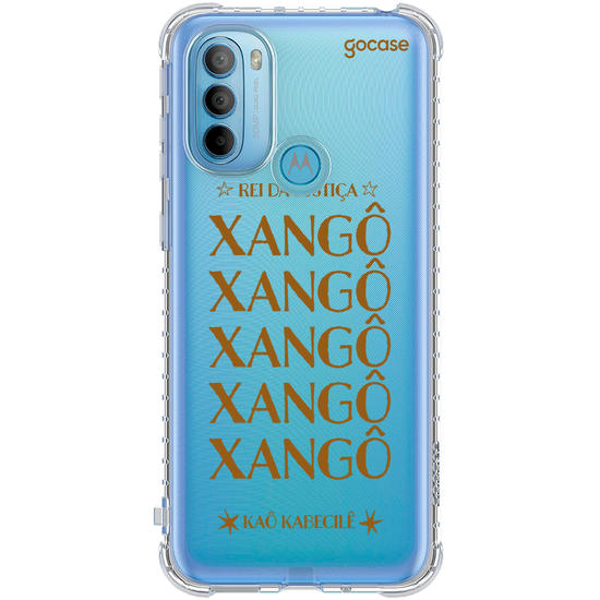 Capinha para celular  Lettering Orixás - Xangô