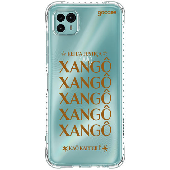 Capinha para celular  Lettering Orixás - Xangô