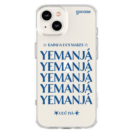 Capinha para celular  Lettering Orixás - Yemanjá