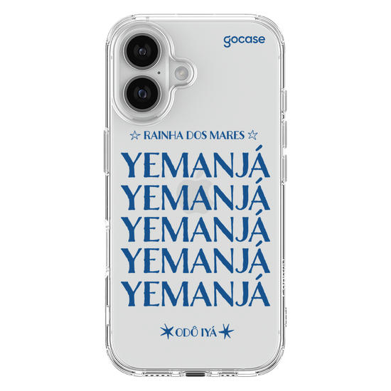 Capinha para celular  Lettering Orixás - Yemanjá