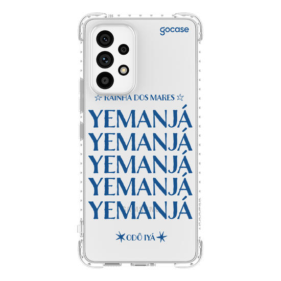 Capinha para celular  Lettering Orixás - Yemanjá