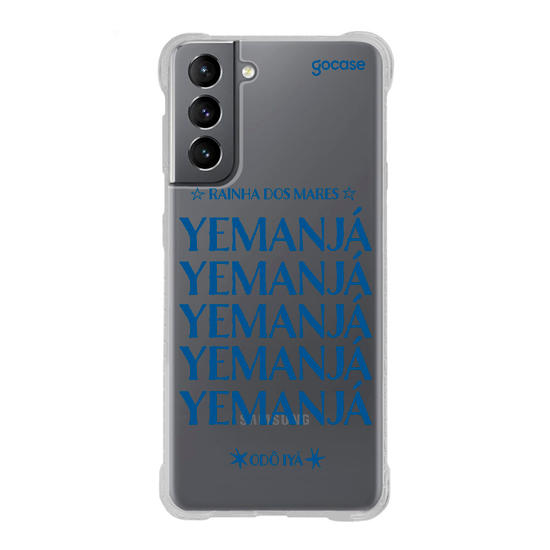 Capinha para celular  Lettering Orixás - Yemanjá